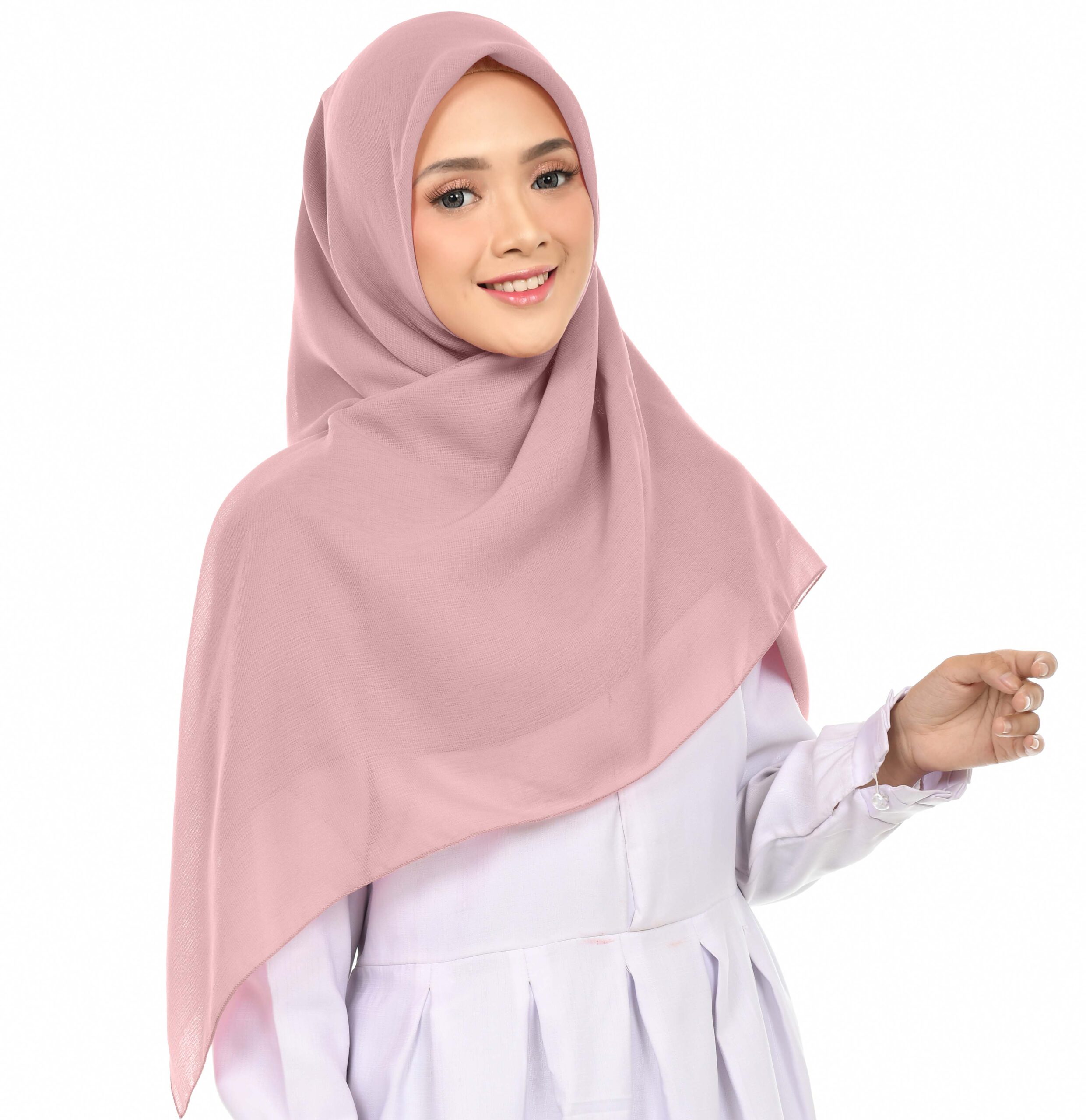 Hijab Segi Empat Cornskin